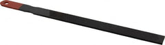 Simonds File - 10" Long, Bastard Cut, Smooth Cut, American-Pattern File - Single, Double Cut, 3/16" Overall Thickness, Handle - Benchmark Tooling