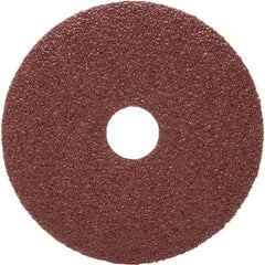 3M - 4-1/2" Diam 7/8" Hole 36 Grit Fiber Disc - Very Coarse Grade, Ceramic, 13,300 Max RPM, Series 983C - Benchmark Tooling