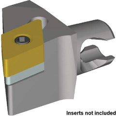 Kennametal - Left Hand Cut, Size KM16, DN.. 1104.. Insert Compatiblity, External Modular Turning & Profiling Cutting Unit Head - 10mm Ctr to Cutting Edge, 20mm Head Length, Series Kenloc - Benchmark Tooling