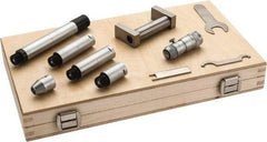 SPI - 2 to 12 Inch Range, Carbide Mechanical Inside Tubular Micrometer - 0.001 Inch Graduation, 0.0001 Inch Accuracy - Benchmark Tooling