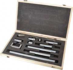 SPI - 2 to 40 Inch Range, Carbide Mechanical Inside Tubular Micrometer - 0.001 Inch Graduation, 0.0001 Inch Accuracy - Benchmark Tooling