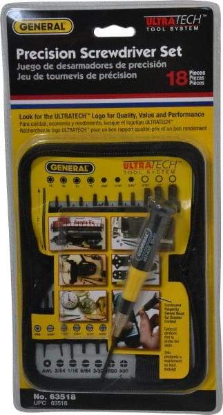 General - 17 Piece Bit Screwdriver - Benchmark Tooling