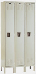 Hallowell - 3 Door, 1 Tier, Premium Wardrobe Lockers - Benchmark Tooling