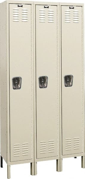 Hallowell - 3 Door, 1 Tier, Premium Wardrobe Lockers - Benchmark Tooling