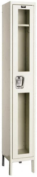 Hallowell - 1 Door, 1 Tier, Safety-View Wardrobe Lockers - Benchmark Tooling