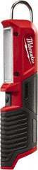 Milwaukee Tool - 12 Volt, Cordless, LED Portable Handheld Work Light - 1 Head, 220 Lumens, 9-1/4" Long - Benchmark Tooling