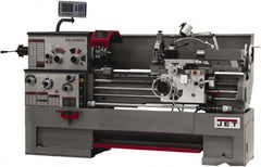 Jet - 14" Swing, 40" Between Centers, 230 Volt, Triple Phase Engine Lathe - 7MT Taper, 7-1/2 hp, 42 to 1,800 RPM, 3-1/8" Bore Diam, 40" Deep x 47" High x 97-1/2" Long - Benchmark Tooling