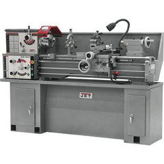 Jet - 13" Swing, 40" Between Centers, 230 Volt, Single Phase Bench Lathe - 5MT Taper, 2 hp, 70 to 2,000 RPM, 1-1/2" Bore Diam, 32" Deep x 47" High x 71" Long - Benchmark Tooling