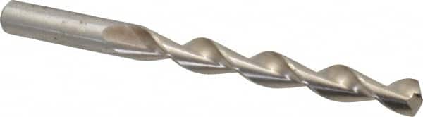 Chicago-Latrobe - 29/64" 135° High Speed Steel Jobber Drill - Bright Finish, Right Hand Cut, Parabolic Flute, Straight Shank, 5-5/8" OAL, Split Point - Benchmark Tooling