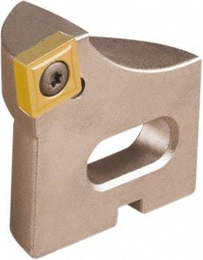 Seco - SCMT 432 Insert Style, 3.259" OAL, Replaceable Boring Bar Head - 80° Lead Angle, 4.49" Min Bore Diam, 6.3" Max Bore Diam, Series EPB - Benchmark Tooling