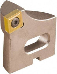 Seco - SCMT 432 Insert Style, 3.259" OAL, Replaceable Boring Bar Head - 80° Lead Angle, 4.49" Min Bore Diam, 6.3" Max Bore Diam, Series EPB - Benchmark Tooling