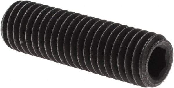 Value Collection - 1/2-13 UNC, 1-3/4" OAL, Cup Point Set Screw - Grade 8 Alloy Steel, 1/4" Key - Benchmark Tooling