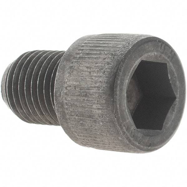 Value Collection - 3/8-24 UNF Hex Socket Drive, Socket Cap Screw - Alloy Steel, Black Oxide Finish, Fully Threaded, 1/2" Length Under Head - Benchmark Tooling