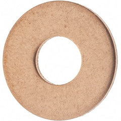 Value Collection - Copper Standard Flat Washer - 0.2031" ID x 1/2" OD, Plain Finish - Benchmark Tooling