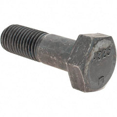 Value Collection - 7/8-9 Thread, 3" Length Under Head, Hex Head Bolt - A325 Steel, Uncoated - Benchmark Tooling