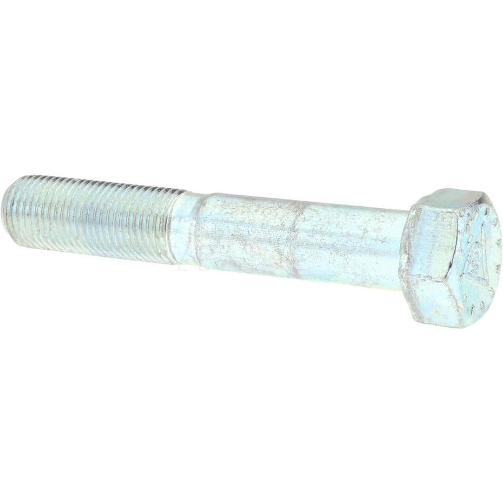 Hex Head Cap Screw: 1/2-20 x 2-3/4″, Grade 9 Alloy Steel, Zinc-Plated Clear Chromate