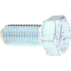 Hex Head Cap Screw: 5/16-24 x 3/4″, Grade 9 Alloy Steel, Zinc-Plated Clear Chromate