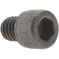 Value Collection - 5/16-18 UNC Hex Socket Drive, Socket Cap Screw - Alloy Steel, Black Oxide Finish, Fully Threaded, 3/8" Length Under Head - Benchmark Tooling