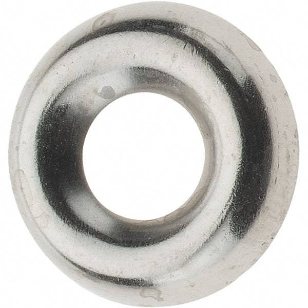 Value Collection - 5/64" Thick, Nickel-Plated Finish, Brass, Standard Countersunk Washer - 0.425" OD - Benchmark Tooling