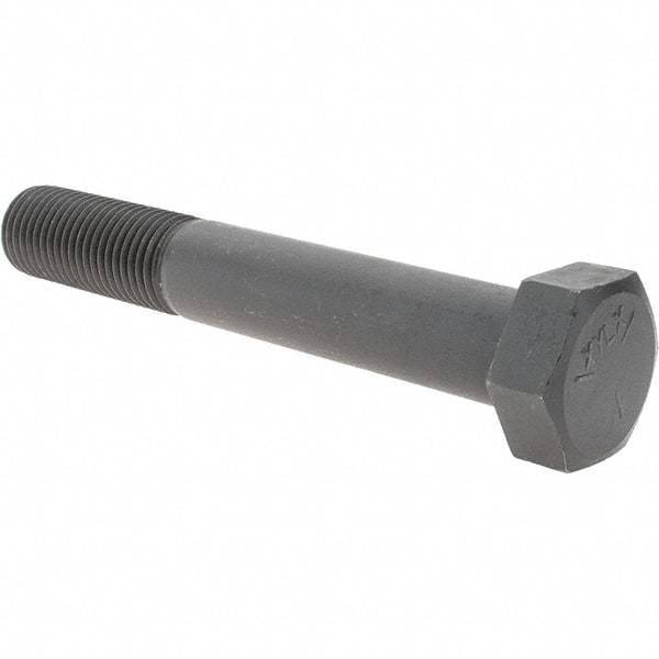 Value Collection - 1-1/2 - 6 UNC, 10" Length Under Head Hex Head Cap Screw - Partially Threaded, Grade 5 Steel, Uncoated, 2-1/4" Hex - Benchmark Tooling