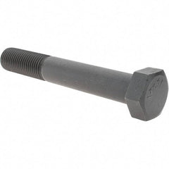 Value Collection - 1-1/2 - 6 UNC, 10" Length Under Head Hex Head Cap Screw - Partially Threaded, Grade 5 Steel, Uncoated, 2-1/4" Hex - Benchmark Tooling