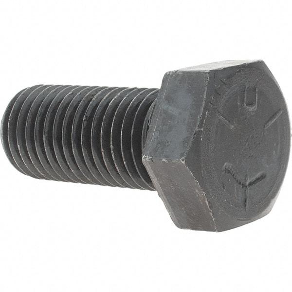 Value Collection - 1-8 UNC, 2-1/4" Length Under Head Hex Head Cap Screw - Fully Threaded, Grade 5 Steel, Uncoated, 1-1/2" Hex - Benchmark Tooling