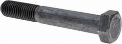 Value Collection - 3/4-10 UNC, 5" Length Under Head Hex Head Cap Screw - Partially Threaded, Grade 5 Steel, Uncoated, 1-1/8" Hex - Benchmark Tooling