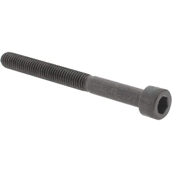 Value Collection - #10-32 UNF Hex Socket Drive, Socket Cap Screw - Alloy Steel, Black Oxide Finish, Partially Threaded, 2" Length Under Head - Benchmark Tooling