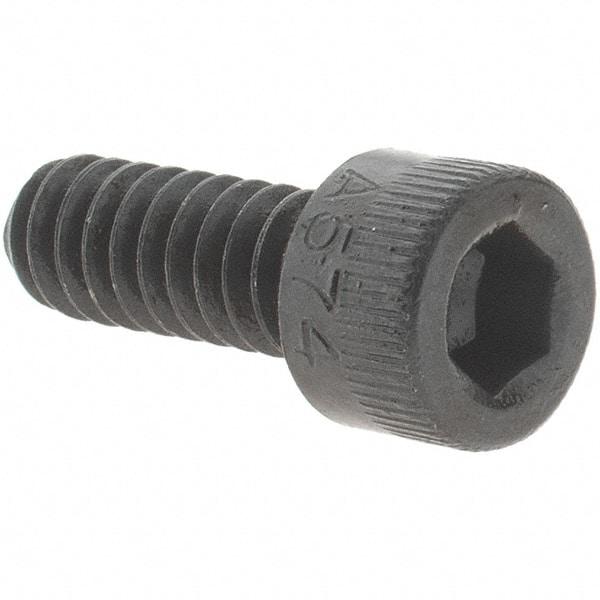 Value Collection - #10-24 UNC Hex Socket Drive, Socket Cap Screw - Alloy Steel, Black Oxide Finish, Fully Threaded, 1/2" Length Under Head - Benchmark Tooling