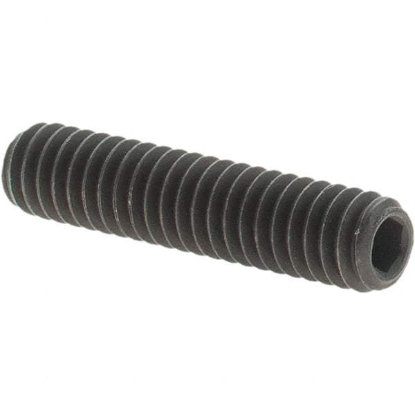 Value Collection - #8-32 UNC, 3/4" OAL, Cup Point Set Screw - Grade 8 Alloy Steel, 5/64" Key - Benchmark Tooling