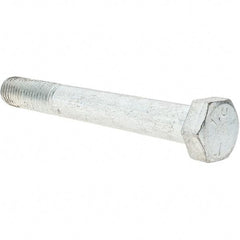 Value Collection - 3/4-10 UNC, 6" Length Under Head Hex Head Cap Screw - Partially Threaded, Grade 5 Steel, Zinc-Plated Finish, 1-1/8" Hex - Benchmark Tooling