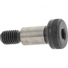 Value Collection - 10mm Shoulder Diam x 16mm Shoulder Length, M8x1.25 Metric Coarse, Hex Socket Shoulder Screw - 12.9 Alloy Steel, Uncoated, 6.78 to 7mm Head Height x 15.73 to 16mm Head Diam - Benchmark Tooling