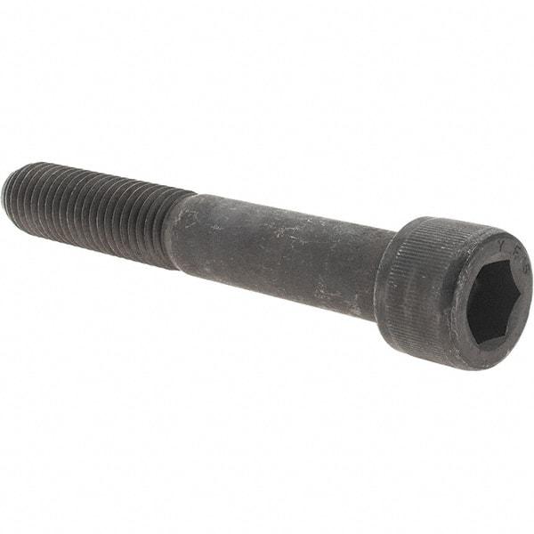 Value Collection - 5/8-11 UNC Hex Socket Drive, Socket Cap Screw - Alloy Steel, Black Oxide Finish, Partially Threaded, 4-1/4" Length Under Head - Benchmark Tooling
