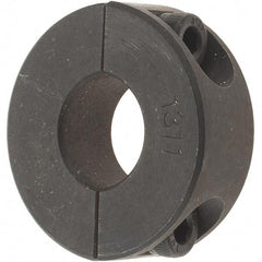 Value Collection - 13mm Bore, Steel, Two Piece Shaft Collar - 1-1/4" Outside Diam - Benchmark Tooling