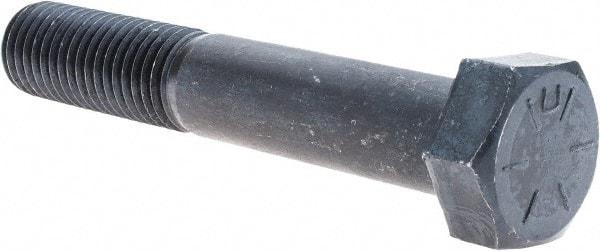 Value Collection - 3/4-10 UNC, 4-1/2" Length Under Head Hex Head Cap Screw - Partially Threaded, Grade 8 Alloy Steel, Uncoated, 1-1/8" Hex - Benchmark Tooling