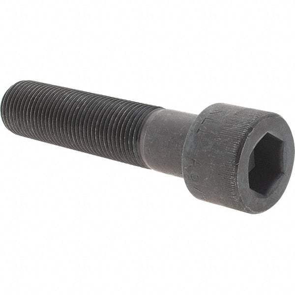 Value Collection - 5/8-18 UNF Hex Socket Drive, Socket Cap Screw - Alloy Steel, Black Oxide Finish, Fully Threaded, 2-3/4" Length Under Head - Benchmark Tooling