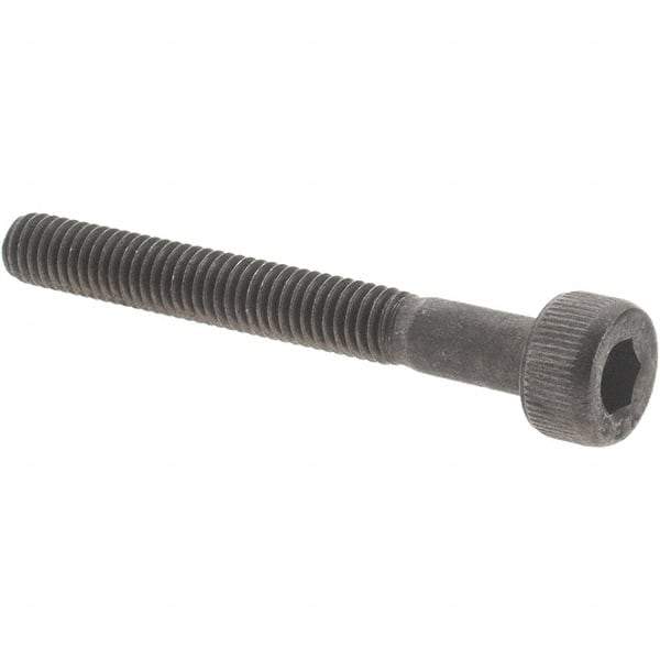 Value Collection - M3x0.50 Metric Coarse Hex Socket Drive, Socket Cap Screw - Grade 12.9 Alloy Steel, Black Oxide Finish, Partially Threaded, 25mm Length Under Head - Benchmark Tooling