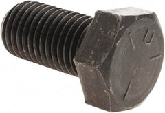 Value Collection - 1-8 UNC, 2" Length Under Head Hex Head Cap Screw - Fully Threaded, Grade 5 Steel, Uncoated, 1-1/2" Hex - Benchmark Tooling