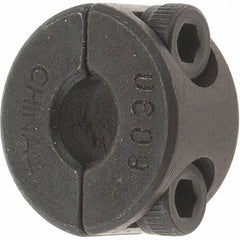 Value Collection - 6mm Bore, Steel, Two Piece Shaft Collar - 3/4" Outside Diam - Benchmark Tooling