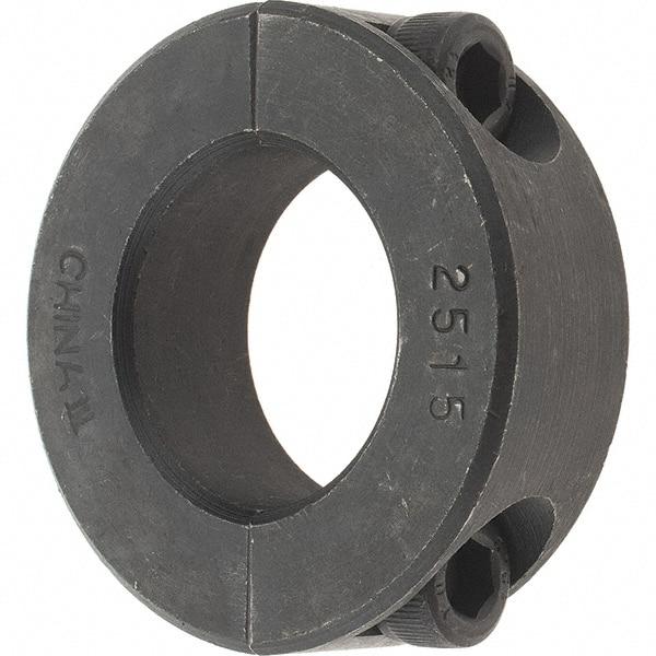Value Collection - 25mm Bore, Steel, Two Piece Shaft Collar - 1-7/8" Outside Diam - Benchmark Tooling