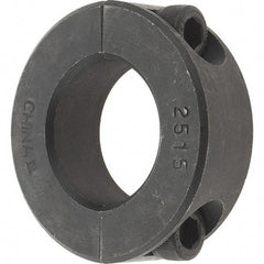 Value Collection - 25mm Bore, Steel, Two Piece Shaft Collar - 1-7/8" Outside Diam - Benchmark Tooling