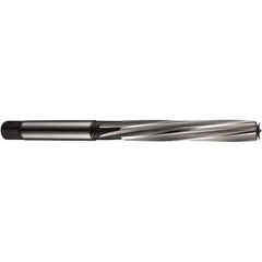 DORMER - 3/16" Diam, Straight Shank, 44mm Flute, Hand Reamer - Benchmark Tooling