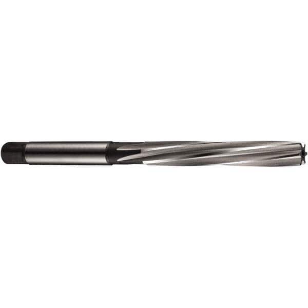DORMER - 17/64" Diam, Straight Shank, 54mm Flute, Hand Reamer - Benchmark Tooling