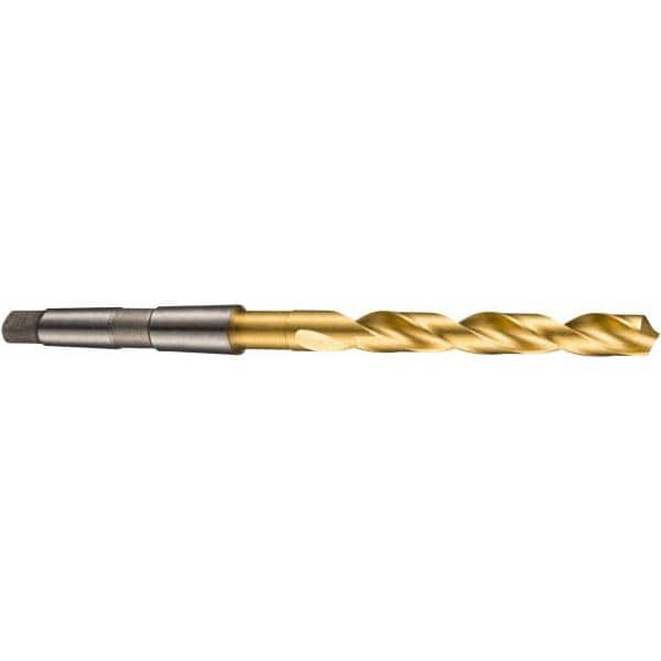 DORMER - 20mm, 2MT 118° Point High Speed Steel Taper Shank Drill Bit - Benchmark Tooling