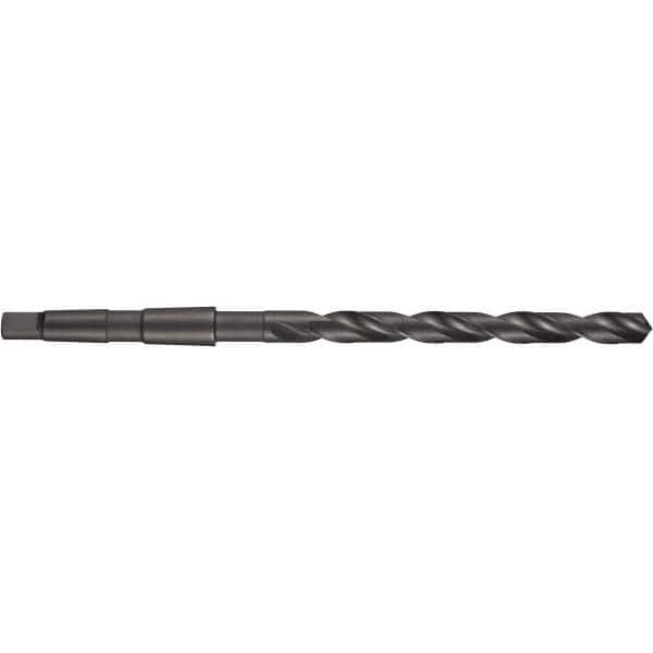 Taper Shank Drill Bit: 0.6791″ Dia, 2MT, 118 °, High Speed Steel Oxide Finish, 6.4961″ Flute Length, 10.3543″ OAL, Spiral Flute