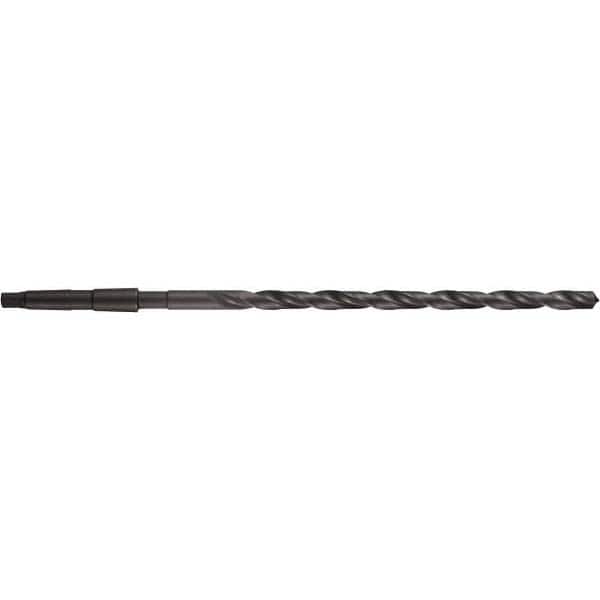 DORMER - 33mm, 4MT 118° Point High Speed Steel Taper Shank Drill Bit - Benchmark Tooling