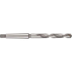 DORMER - 33mm, 4MT 118° Point Carbide-Tipped Taper Shank Drill Bit - Benchmark Tooling