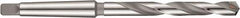 DORMER - 29mm, 3MT 118° Point Carbide-Tipped Taper Shank Drill Bit - Bright/Oxide Finish, 175mm Flute Length, 296mm OAL, Spiral Flute, Series A166 - Benchmark Tooling