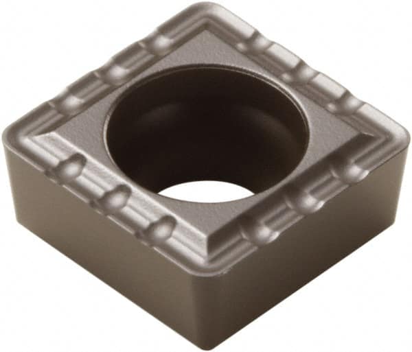 Seco - SCGX150512 P1 Grade DP3000 Carbide Indexable Drill Insert - TiCN/Al2O1 Finish, Square, 5/8" Inscribed Circle - Benchmark Tooling