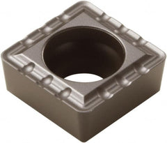 Seco - SCGX150512 P1 Grade DP3000 Carbide Indexable Drill Insert - TiCN/Al2O1 Finish, Square, 5/8" Inscribed Circle - Benchmark Tooling
